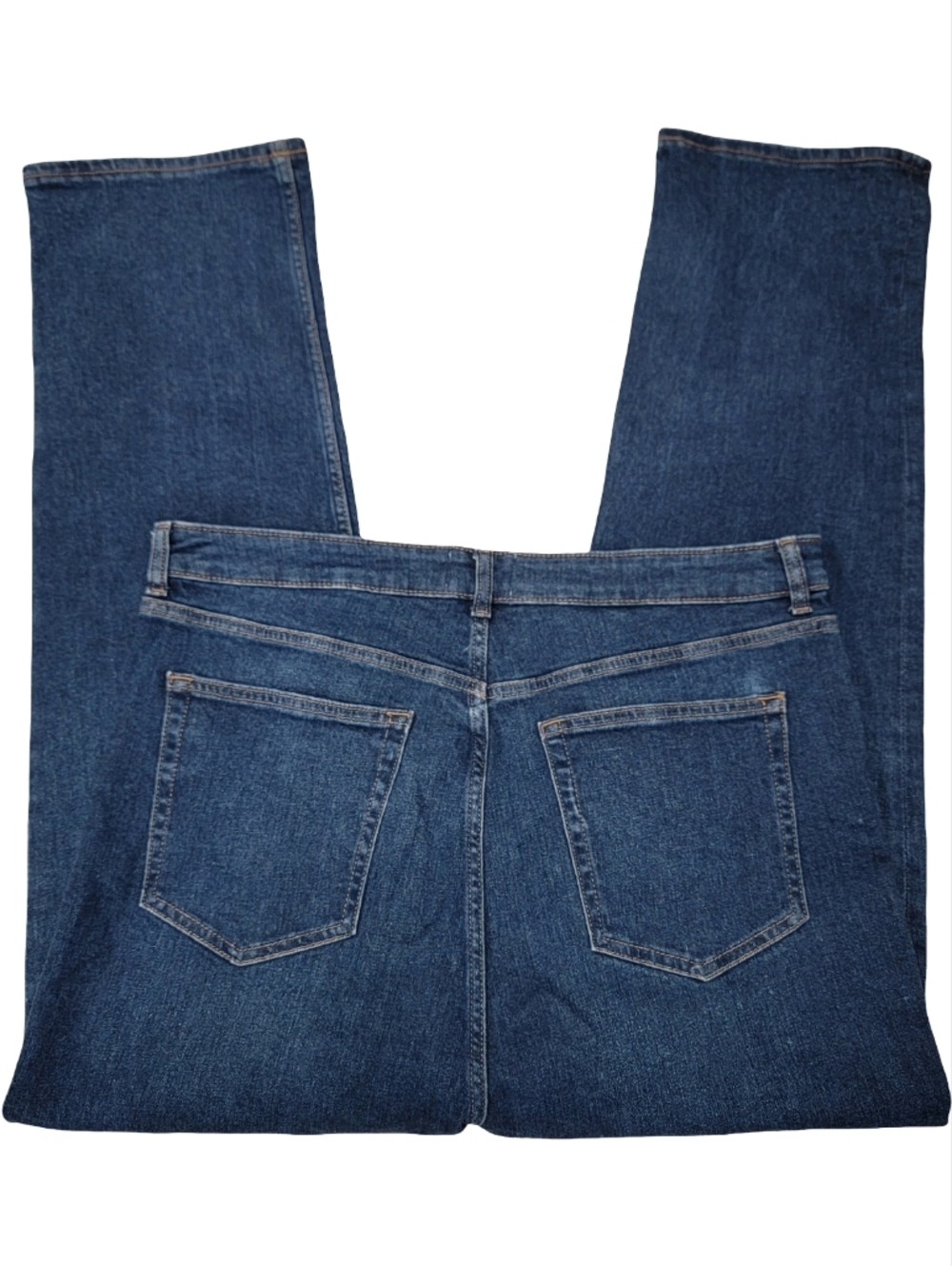Reformation Ezra Super Stretch High Rise Straight Jeans Retro Women’s Size 34 - Picture 7 of 17